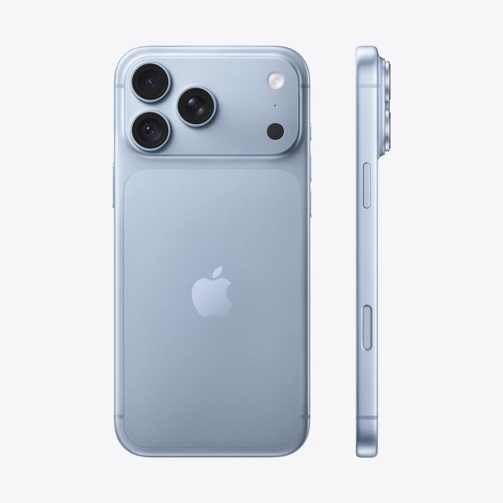iPhone 17 Pro in Sky Blue